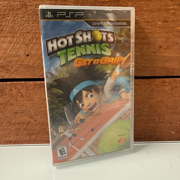 Hot Shots Tennis Get A Grip Sony PSP Rating E-Everyone 2010 Video Games NEW - Picture 5 of 5
